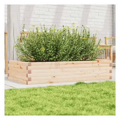 vidaXL Garden Planter 110x60x23 cm Solid Wood Pine