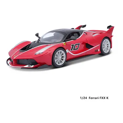 (FXX K-10) 1:24 Ferrari 499P LMH FORMULA RACING 250GTO FXXK Alloy Luxury Vehicle Diecast Cars Mo