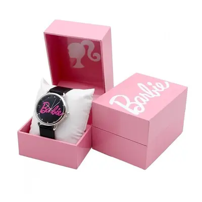 Barbie Logo Analog Minimalist Watch with Silicone Band