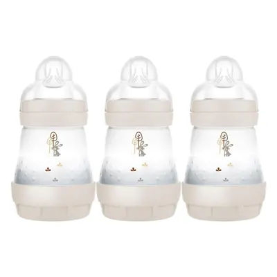 MAM Easy Start Self Sterilising Anti-Colic Baby Bottle Pack (3 x160 ml) with Slow Flow MAM Teats