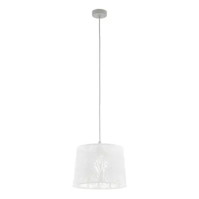 Hanging Ceiling Pendant Light White Pretty Trees x 60W E27 Feature Lamp