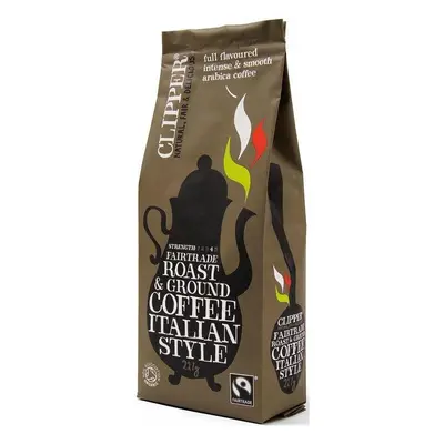 Clipper ORG & FT Italian Style R&G Coffee 227g x8