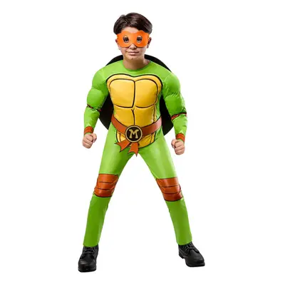 (5-6 Years, Green) TMNT Boys in Costume Set