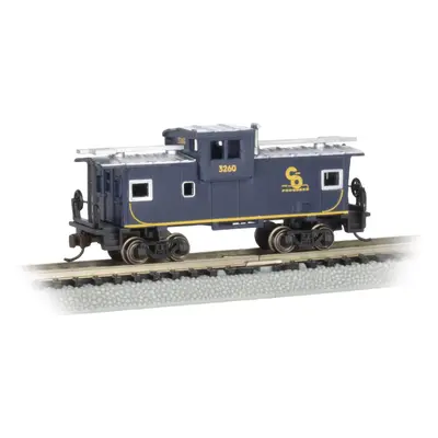 Bachmann Trains - Wide Vision Caboose - Chesapeake & Ohio #3260 - N