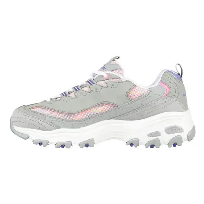 Skechers Womens DLites Sweet Moments Fashion Sneaker greyMulti US