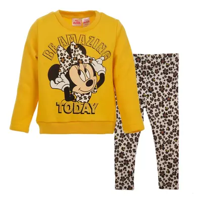 Disney Minnie Mouse Toddler Girls Pullover Fleece Sweatshirt and Leggi