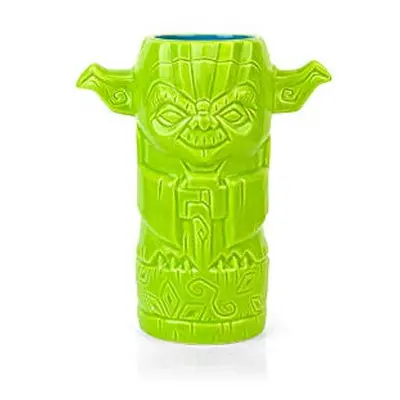 Geeki Tikis Star Wars Master Yoda Mug | Official Star Wars Collectible Tiki Style Ceramic Cup | 