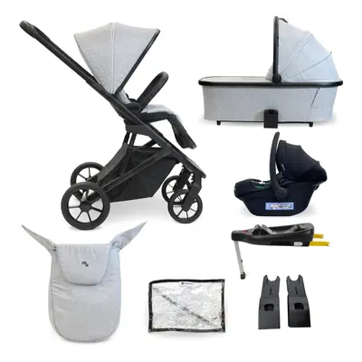 MB500 3-in-1 Travel System with Base - Moon Grey