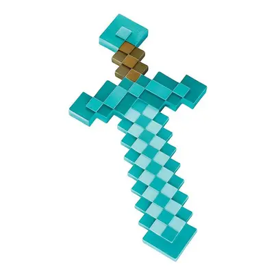 Minecraft Plastic Replica Diamond Sword cm