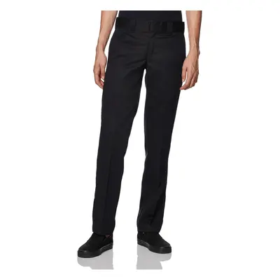 Dickies mens Flex Work Slim Straight Fit Pants Black 36W x 30L US