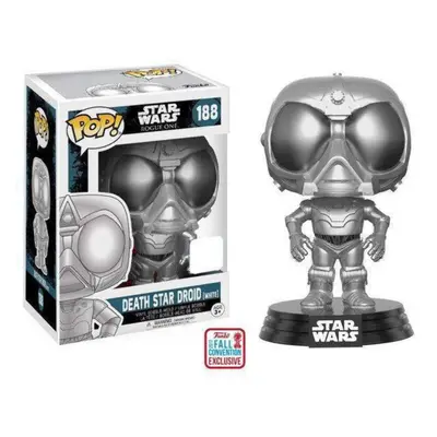 Funko Pop! NYCC Star Wars White Death Star Droid Rogue One Limited Ed