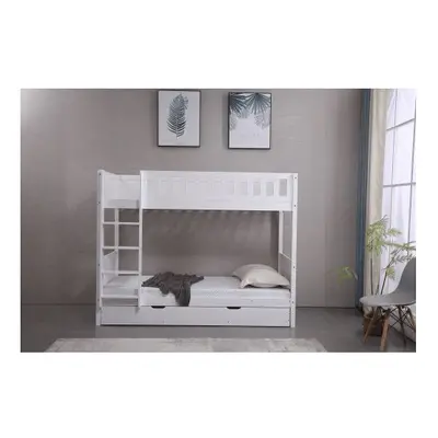 (White, Frame with 2x F10) Domino HEAVY DUTY bunk bed for kids children 3FT