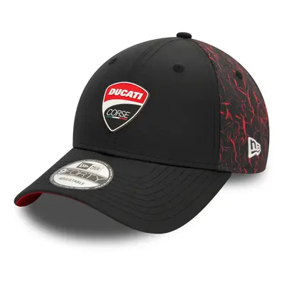 New Era Mens Crinkle AOP 9Forty Cap ~ Ducati black