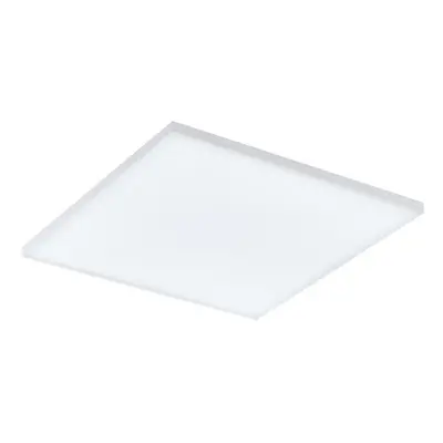 450mm Modern Sleek Ceiling Light White Slim Square Low Profile 20W LED 4000K