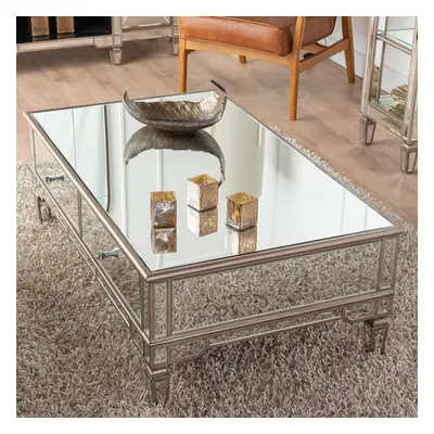 Antoinette Mirrored Coffee Table