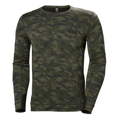 Helly-Hansen Workwear Men's HH LIFA Merino Crewneck Camo - Medium