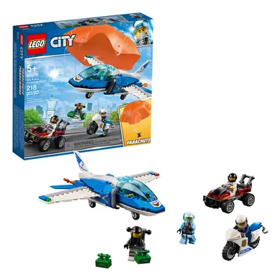 LEGO City Sky Police Parachute Arrest Building Kit (218 Pieces)