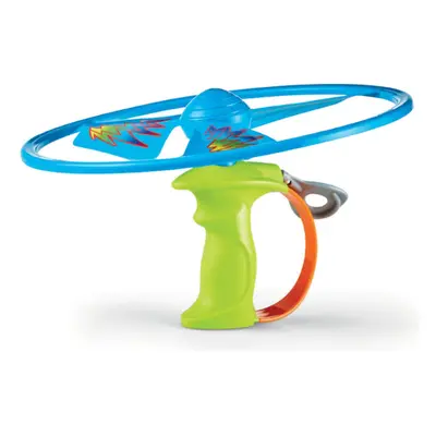 Kidoozie Rip Cord Flying Disc - STEM Toy for Kids 5+ - Flies 50+ Feet!