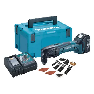 Makita DTM50 18v LXT Cordless Multi Tool - x 3.0ah Battery + Case +Accessories