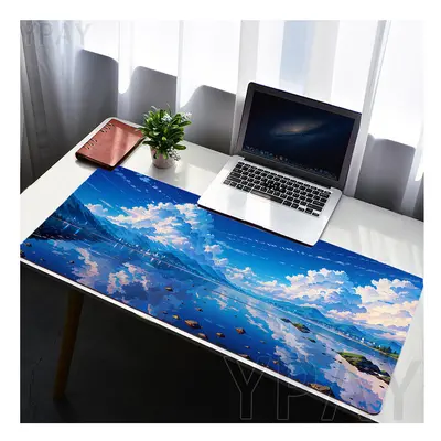 (SS PUP (10), 400x800x3mm) Mouse Pads Sky Landscape Table Mats Computer Mousepad Company Desk Pa