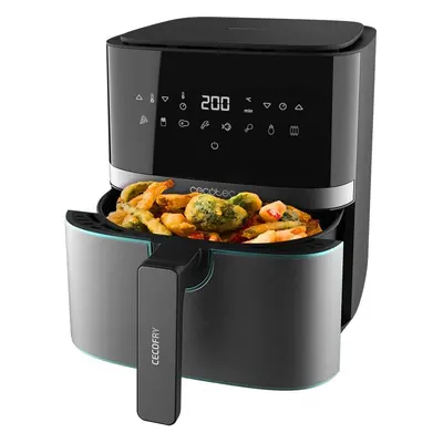 (Inox) Air Fryer 5,5 Cecofry Full Inox Pro. 1700W, Dietary and Digital, Touch Panel, Stainless S