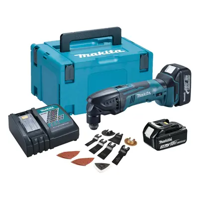 Makita DTM50 18v LXT Cordless Multi Tool - x 3.0ah Battery + Case +Accessories