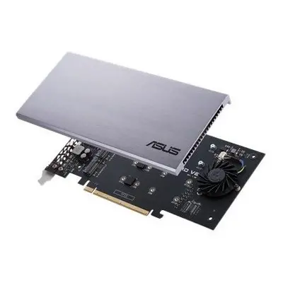 Asus Hyper M.2 x16 Card V2, Connect x PCIe 3.0 M.2 SSDs through the PCIe x8 or x16 slot