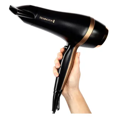 Remington Hair Dryer (Gift Set with Concentrator & Diffuser, Ceramic Ionic Grille, Heat & Speed 