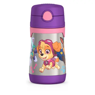 THERMOS Vacuum Insulated Stainless Steel 10oz Straw Bottle Paw Patrol Girl