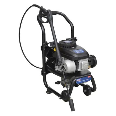 Petrol Powered Pressure Washer - 4hp Engine - 150bar - 5m Pressure Hose