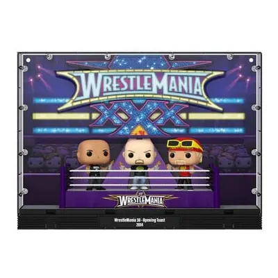 WWE POP Moments Deluxe Vinyl Figures 3-Pack Wrestlemania Opening Toast