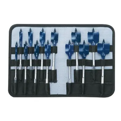 DSB5013P 13Piece Daredevil Spade Bit Set in PouchBlue