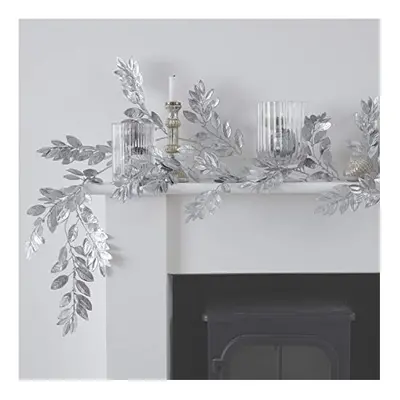 Silver Foliage Christmas 1.5m Decoration Garland