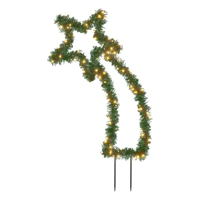 vidaXL Christmas Light Decoration Stake Light with Spikes Meteor LEDs