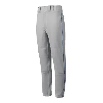 Mizuno mens Premier Piped Pant Grey-royal X-Large US