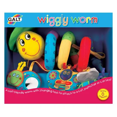 Galt Toys, Wiggly Worm, Cot and Pram Toy, Ages Months Plus