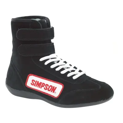 SIMPSON Racing 28140BK The Hightop Black Size SFI Approved Driving