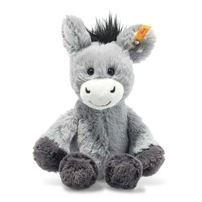 073922 Soft Cuddly Friends Dinkie donkey, Gray Violet, cm