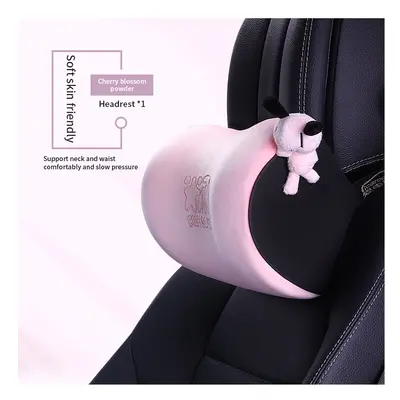 (Headrest F) Universal Facecloth Car Seat Neck Headrest Car Seat Lumbar Pillow Memory