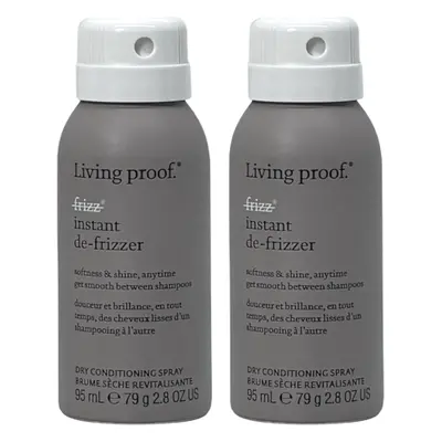 Living Proof No Frizz Instant De-Frizzer 2.8 Oz (Pack of 2)