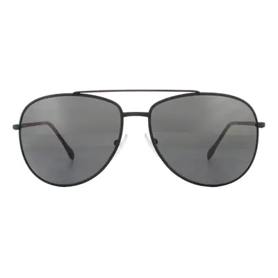 Prada Sport Sunglasses PS 55US DG05S0 Black Rubber Grey