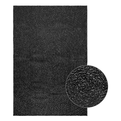 (anthracite, x cm/round design) vidaXL Rug Floor Carpet for Indoor and Outdoor Door Mat Kitchen 