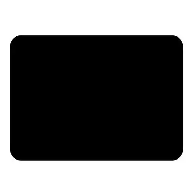 The Tuftop Co Tuftop Premium Glass Chopping Board - Black Colour Design Medium Kitchen Worktop S