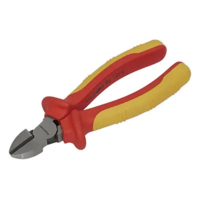 160mm Side Cutter Pliers - Hardened Cutting Edges - Soft Grip - VDE Approved