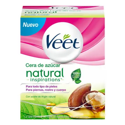 Body Hair Removal Cream Veet Cera Tibia Natural Argan Oil Sugar ml