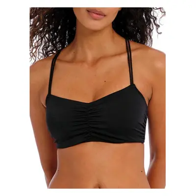 Freya Jewel Cove Convertible Underwire Bralette Bikini Top 30DD Plain Black