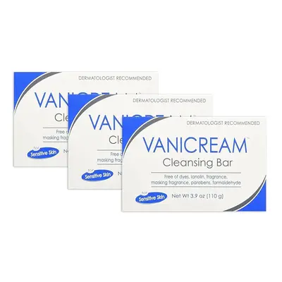 Vanicream Cleansing Bar for Sensitive Skin 3.9 oz ea