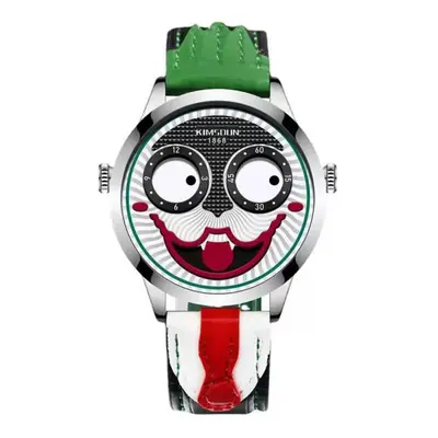 (as the picture) Kimsdun Watch Men&apos;s Top Brand Luxury Clock Clown Fashion Personality Water