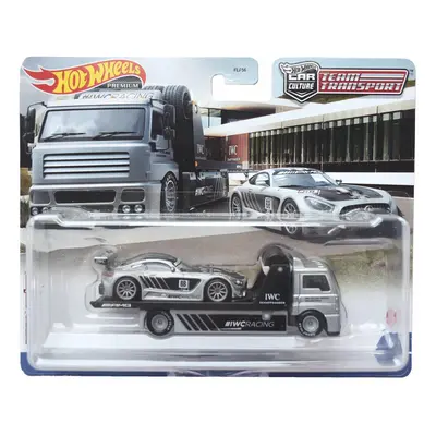 Hot Wheels Team Transport '16 Mercedes AMG GT3 Fleet Street Silver #4