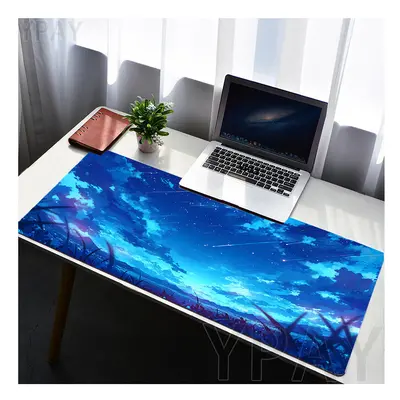 (WA00410 (12), 400x900x3mm) Mouse Pads Sky Landscape Table Mats Computer Mousepad Company Desk P